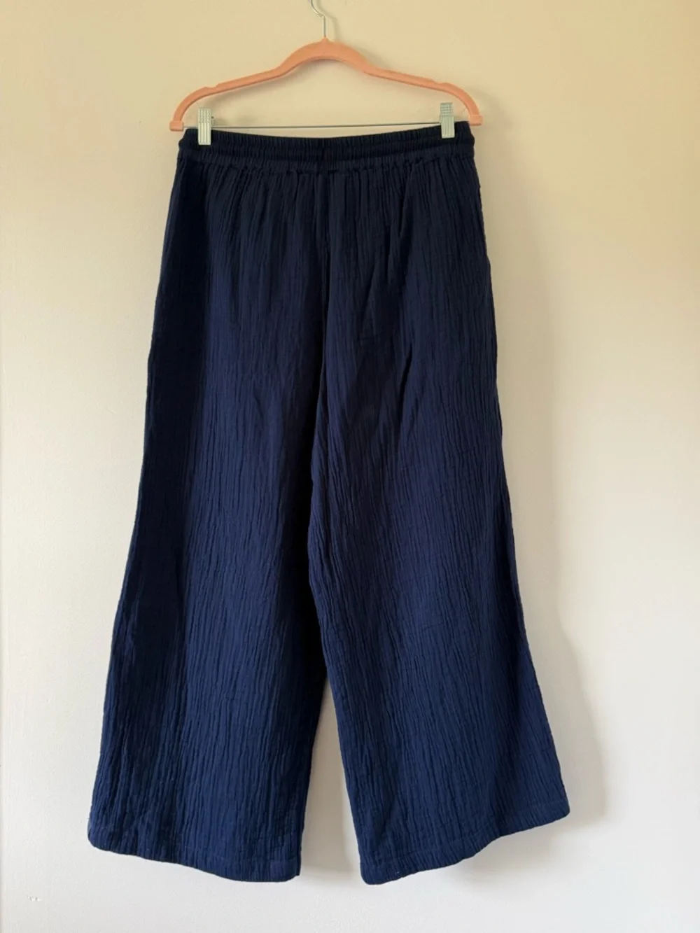 NWT - Tommy Bahama Women's High-Rise Wide-Leg Gauze Pants - Sz M - Picture 4 of 4